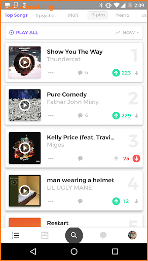 Cymbal | The Music Community screenshot