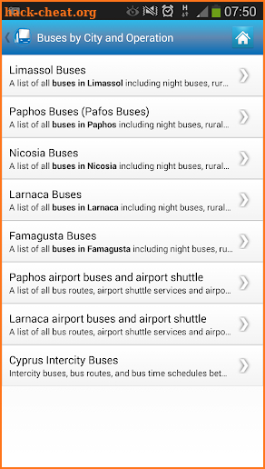 Cyprus By Bus screenshot