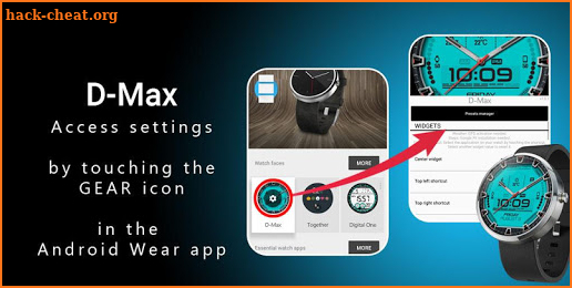 D-Max Watch Face screenshot
