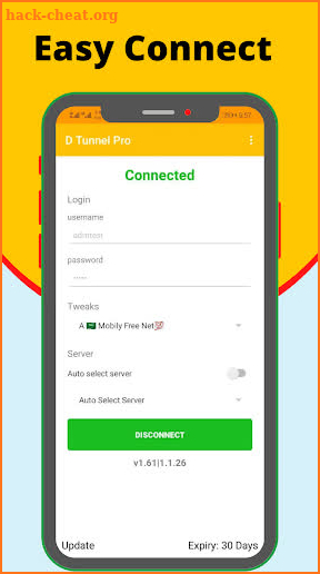 D Tunnel VPN screenshot