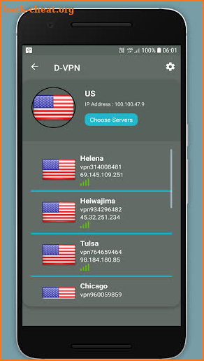 D-VPN - Unlimited Free VPN & Fast Security VPN screenshot