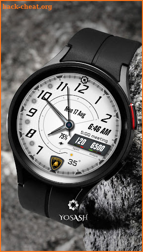 D360 Lamborghini Watch Face screenshot