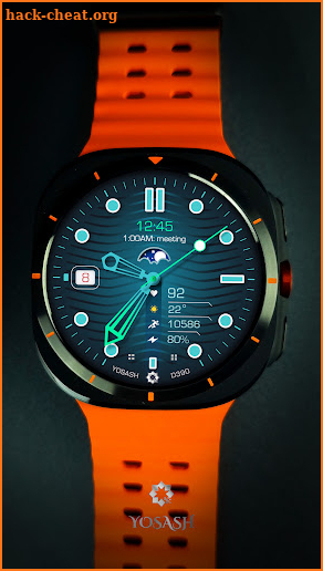 D390 Analog Watch Face screenshot