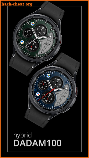 DADAM100 Hybrid Watch Face screenshot