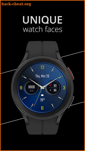 DADAM58B Analog Watch Face screenshot