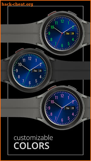 DADAM61B Analog Watch Face screenshot