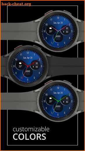 DADAM65B Analog Watch Face screenshot