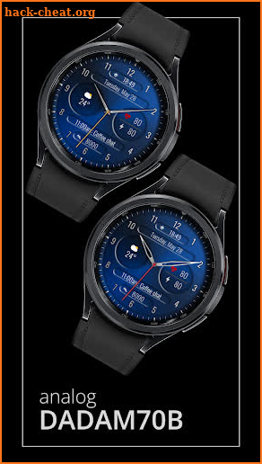 DADAM70B Analog Watch Face screenshot