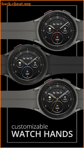 DADAM71 Analog Watch Face screenshot