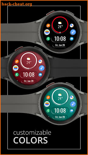 DADAM76 Digital Watch Face screenshot