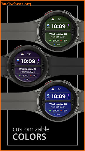 DADAM80 Digital Watch Face screenshot