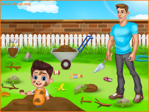 Daddy’s Helper Fun - Messy Room Cleanup screenshot