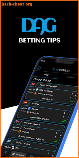 DAG BETTING – Pre-Game & Live screenshot