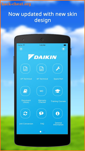 Daikin eQuip screenshot