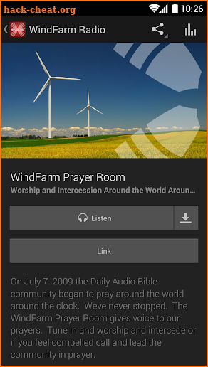 Daily Audio Bible App screenshot