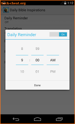 Daily Bible Inspirations screenshot