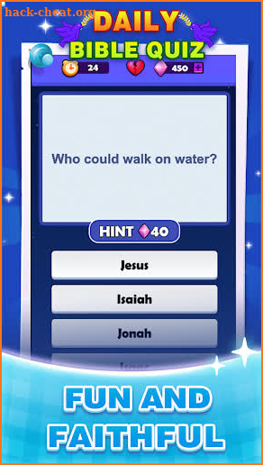 Daily Bible Quiz screenshot