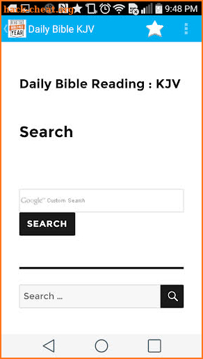 Daily Bible Reading - KJV screenshot