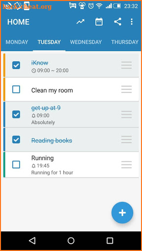 Daily check: Routine Work screenshot