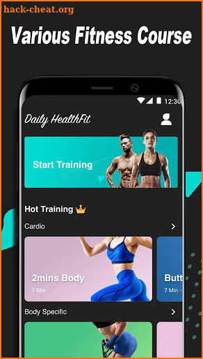 Daily HealthFit - No equipment needed screenshot