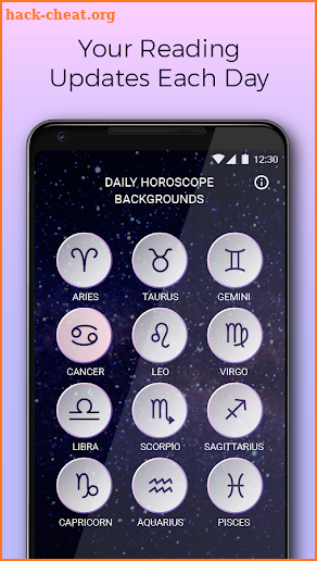 Daily Horoscope Backgrounds screenshot