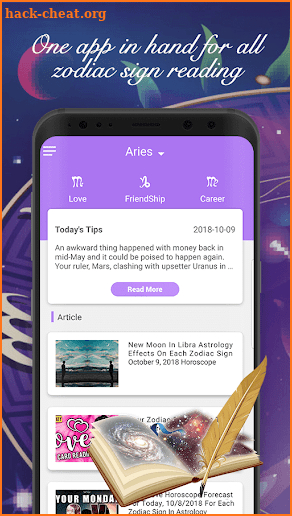 Daily Horoscope Pro-Free Zodiac Signs Reading screenshot