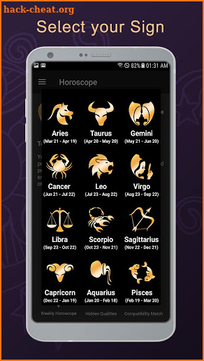 Daily Horoscope Ultimate Live - astroguru screenshot