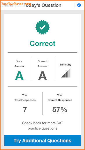 Daily Practice for the New SAT screenshot