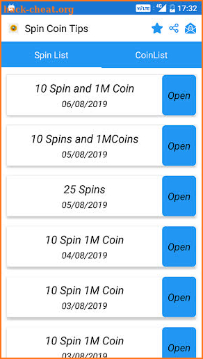 Daily Spins And Coins Tips and News screenshot