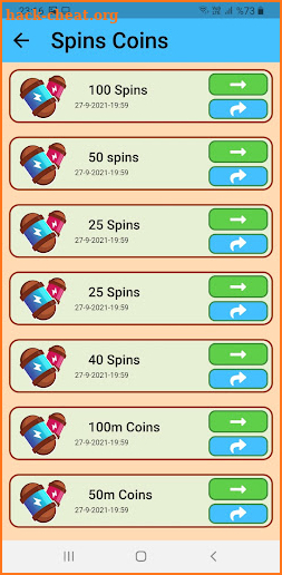 Daily Spins Coins screenshot