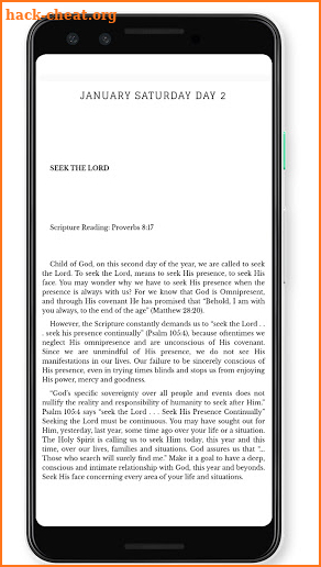 Daily Strength Devotional screenshot