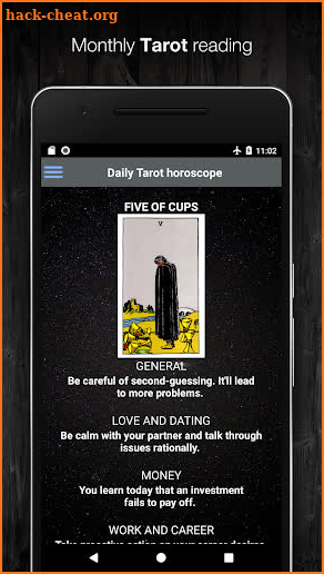 Daily Tarot Cards Reading screenshot