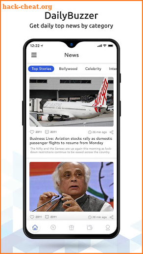 DailyBuzzer - Latest Top News screenshot