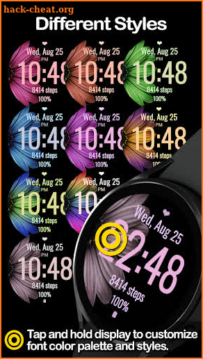 Daisy Simple Watchface screenshot