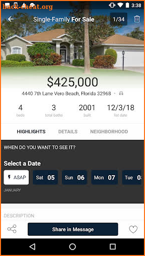 Dale Sorensen Real Estate screenshot