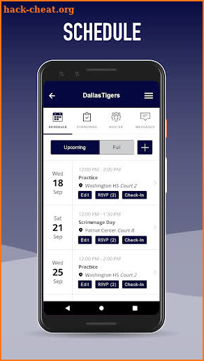 Dallas Tigers Baseball screenshot