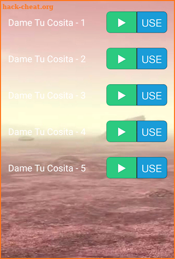 dame tu cosita ringtone screenshot