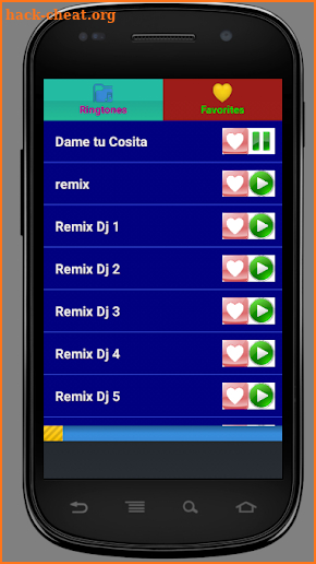 Dame tu cosita ringtones screenshot