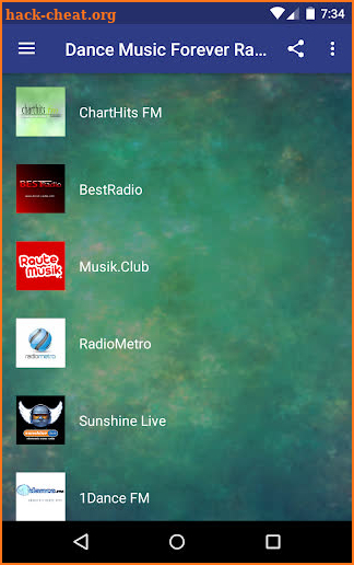 Dance Music Radio - Top Rhythm, Vibe And Beats! screenshot