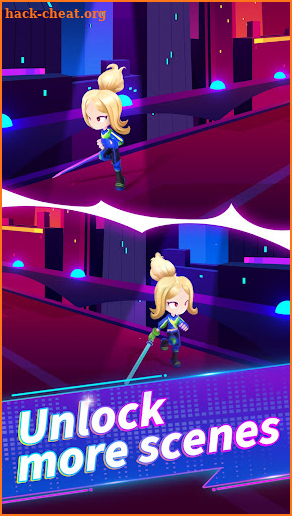 Dance Sword 3D-music game screenshot