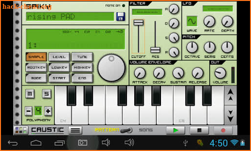 Dance Synth, Pads & FX Caustic screenshot