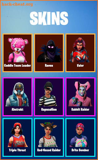 Dances from Fortnite, Emotes and Skins screenshot