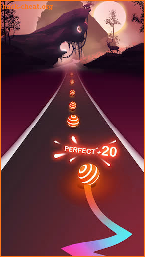 Dancing Ball Color - Street Run Game screenshot