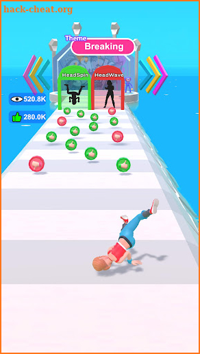 Dancing Battle Run 3D ! screenshot