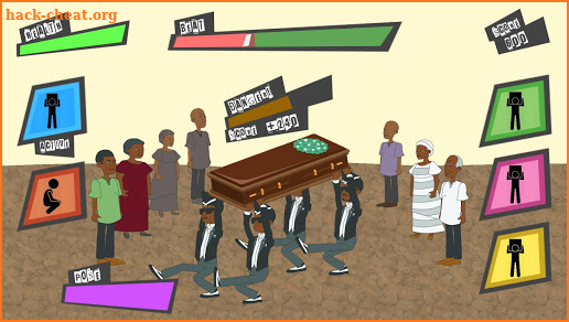 Dancing Pallbearers: Coffin dance meme game screenshot