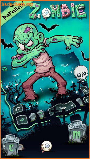 Dancing Zombie Skull Keyboard screenshot