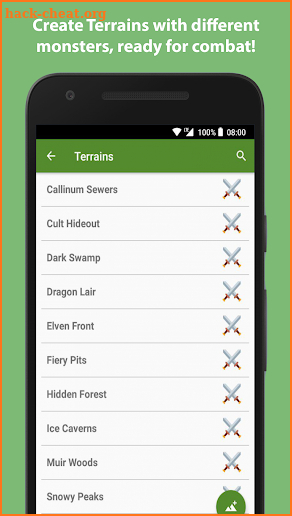 D&D Companion App screenshot