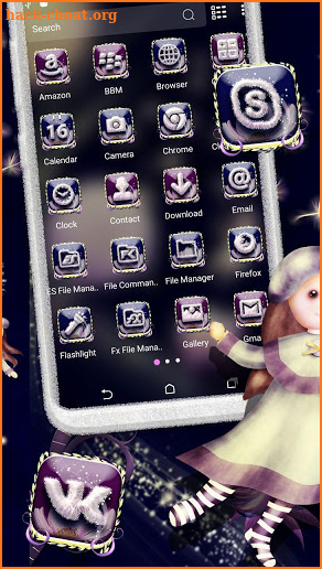 Dandelion Feather Launcher Theme screenshot