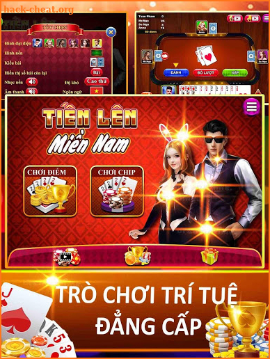 Đánh bài tiến lên miền nam - game tien len offline screenshot