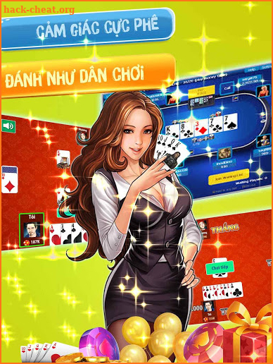 Đánh  tiến lên OFFLINE - tien len mien nam screenshot